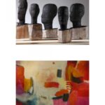 HANNI GOLDHARDT. Slike / KONRAD RISCH. Skulpture